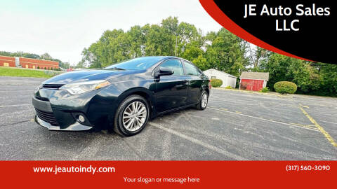 2014 Toyota Corolla for sale at JE Auto Sales LLC in Indianapolis IN