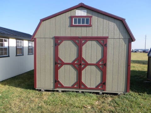 2024 Spring Valley Sheds 12 x 12 Dutch Barn for sale at Hinkle Auto Sales - Sheds in Mount Pleasant IA