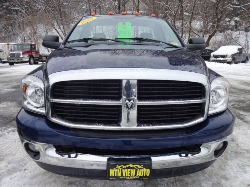 2007 Dodge Ram 3500 for sale at MOUNTAIN VIEW AUTO in Lyndonville VT