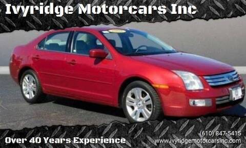 2008 Ford Fusion for sale at Ivyridge Motorcars Inc in Ottsville PA