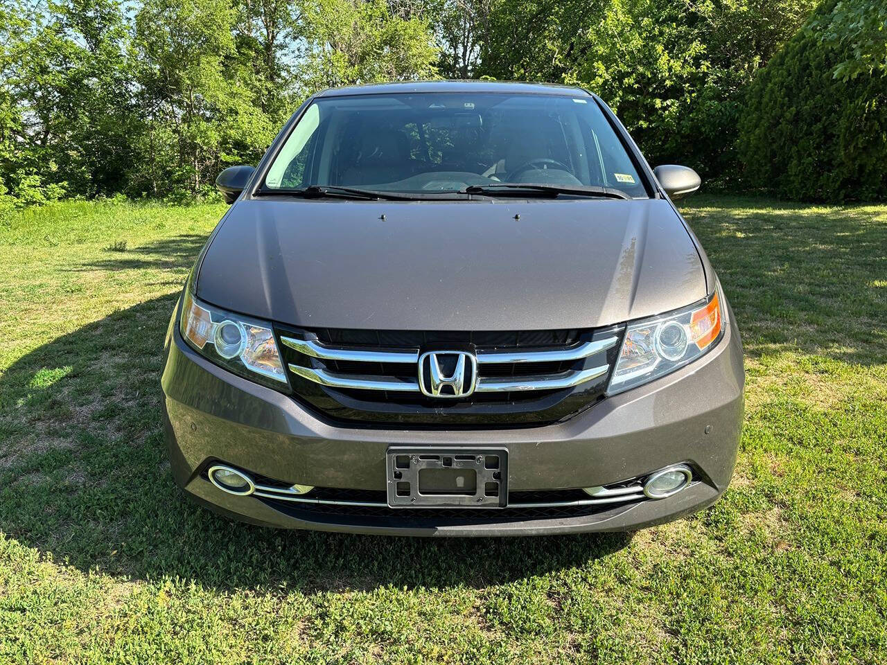 Brown 2016 Honda Odyssey Touring Touring 4dr Mini-Van 2