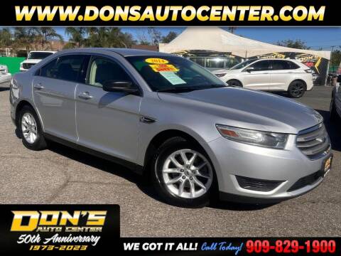 2014 Ford Taurus for sale at Dons Auto Center in Fontana CA