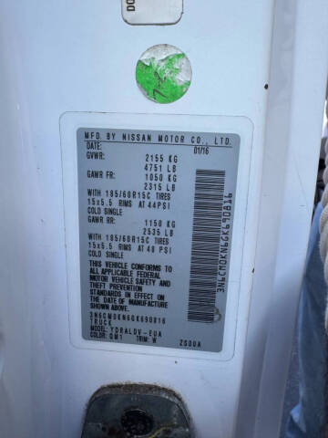 2016 Nissan NV200