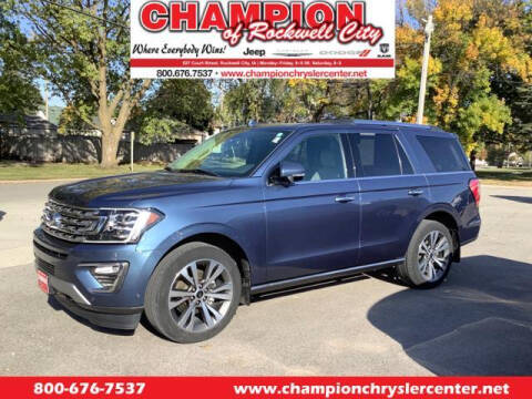 2020 Ford Expedition for sale at CHAMPION CHRYSLER CENTER in Rockwell City IA