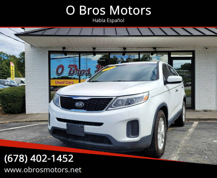 2014 Kia Sorento for sale at O Bros Motors in Marietta GA