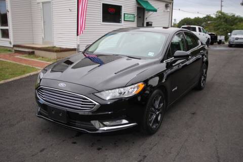 2018 Ford Fusion Hybrid for sale at Ruisi Auto Sales Inc in Keyport NJ