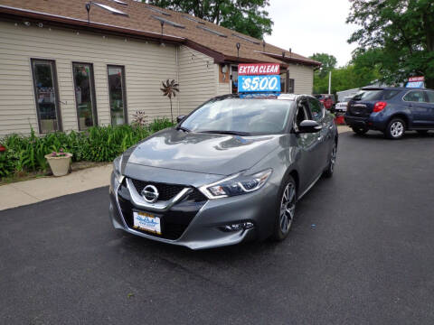 2017 Nissan Maxima for sale at North American Credit Inc. in Waukegan IL