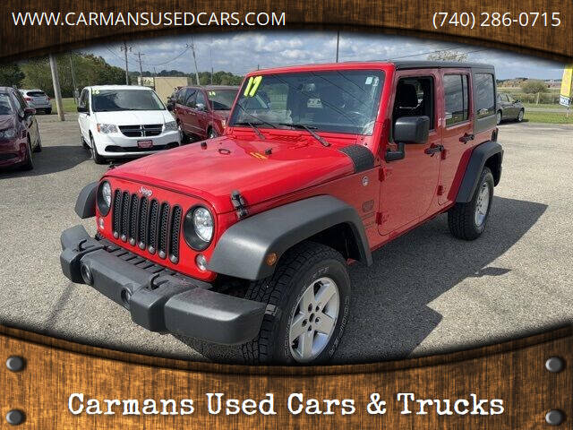 2017 Jeep Wrangler Unlimited for sale at Carmans Used Cars & Trucks in Jackson OH