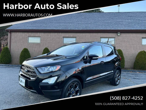 2018 Ford EcoSport for sale at Harbor Auto Sales in Hyannis MA