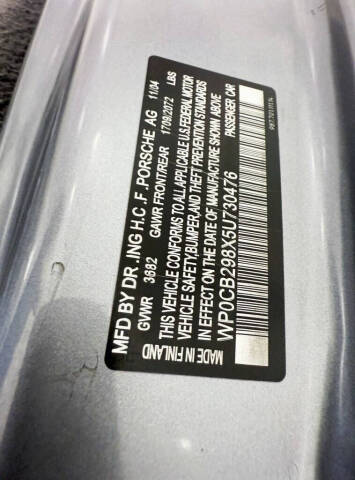 2005 Porsche Boxster S