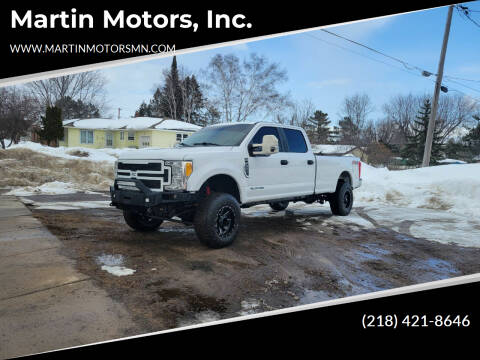 2017 Ford F-350 Super Duty for sale at Martin Motors, Inc. in Chisholm MN
