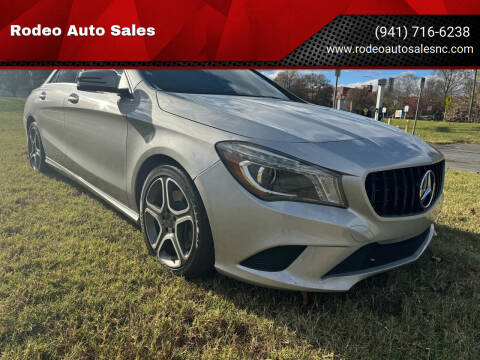 2014 Mercedes-Benz CLA for sale at Rodeo Auto Sales in Winston Salem NC