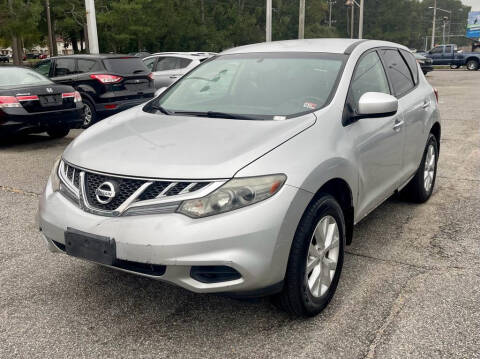 2011 Nissan Murano for sale at Galaxy Motors in Norfolk VA