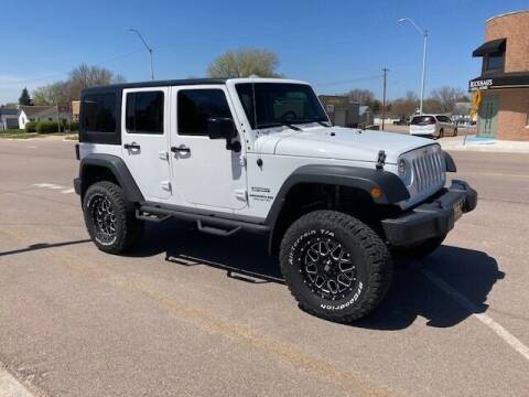 2017 Jeep Wrangler Unlimited for sale at Creighton Auto & Body Shop in Creighton NE