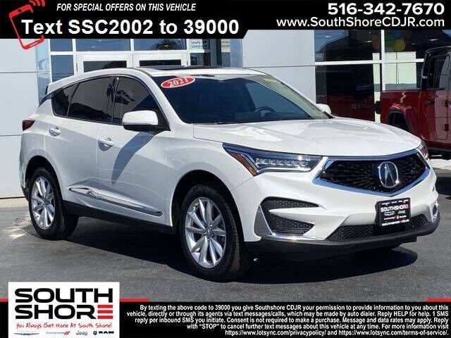 2021 Acura RDX for sale at South Shore Chrysler Dodge Jeep Ram in Inwood NY