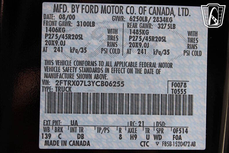 2000 Ford F-150