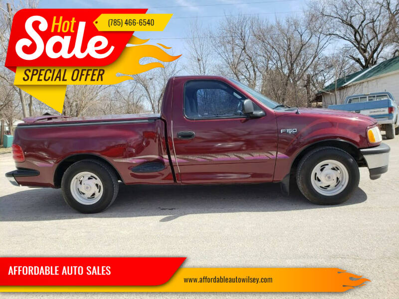 1997 Ford F-150 for sale at AFFORDABLE AUTO SALES in Wilsey KS