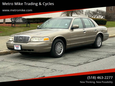 2002 Ford Crown Victoria for sale at Metro Mike Trading & Cycles in Albany NY