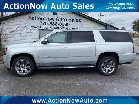 2016 GMC Yukon XL for sale at ACTION NOW AUTO SALES in Cumming GA