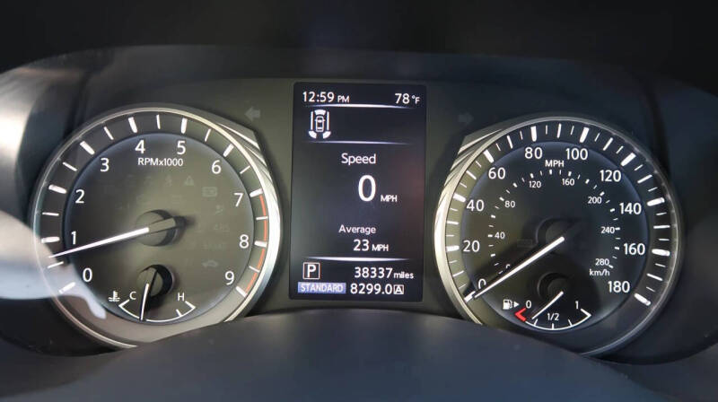 2020 Infiniti Q60 Red Sport 400