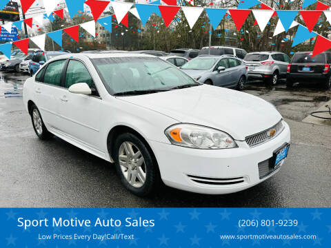 2015 Chevrolet Impala Limited for sale at Sport Motive Auto Sales in Seattle WA