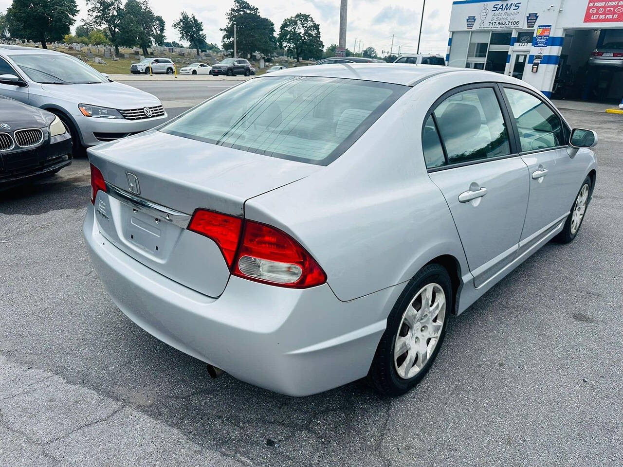 2009 Honda Civic for sale at Sams Auto Repair & Sales LLC in Harrisburg, PA