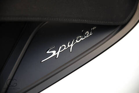 2022 Porsche 718 Boxster Spyder