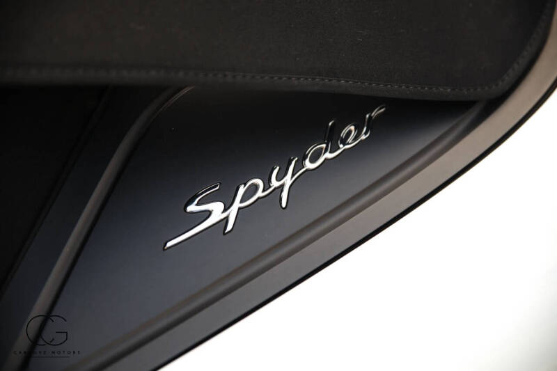 2022 Porsche 718 Boxster Spyder