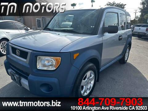 2005 Honda Element for sale at TM Motors in Riverside CA