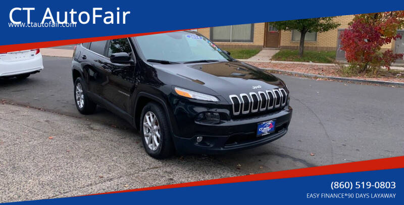 2014 Jeep Cherokee for sale at CT AutoFair in West Hartford CT