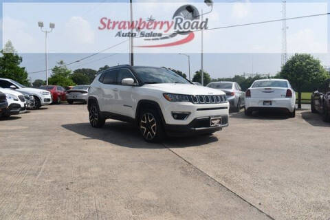 2018 Jeep Compass for sale at Strawberry Road Auto Sales in Pasadena TX