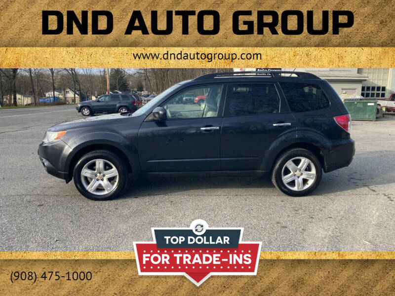 2009 Subaru Forester for sale at DND AUTO GROUP in Belvidere NJ