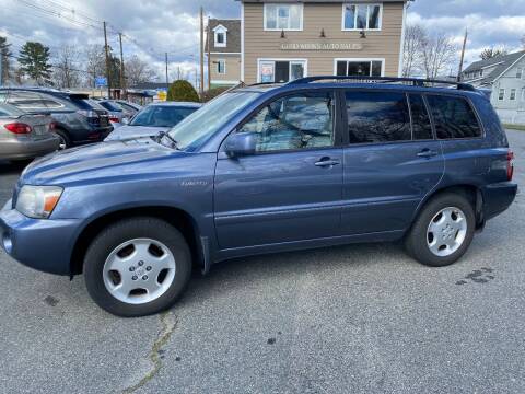 2005 Toyota Highlander for sale at Good Works Auto Sales INC in Ashland MA
