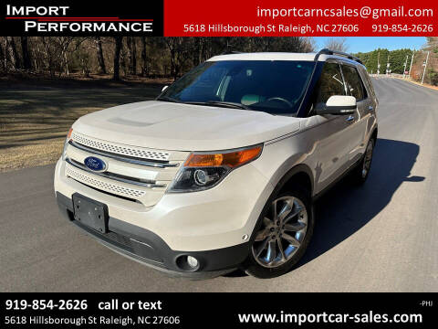2015 Ford Explorer for sale at Import Performance Sales in Raleigh NC