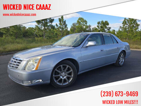 2006 Cadillac DTS for sale at WICKED NICE CAAAZ in Cape Coral FL