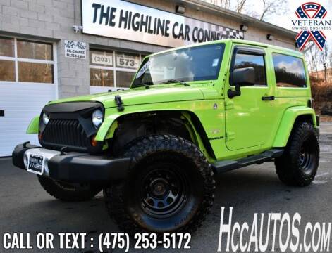 2012 Jeep Wrangler for sale at The Highline Car Connection in Waterbury CT