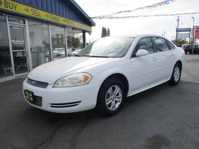 2013 Chevrolet Impala for sale at Affordable Auto Rental & Sales in Spokane Valley WA