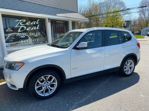 2014 BMW X3 for sale at Real Deal Auto Sales in Auburn ME