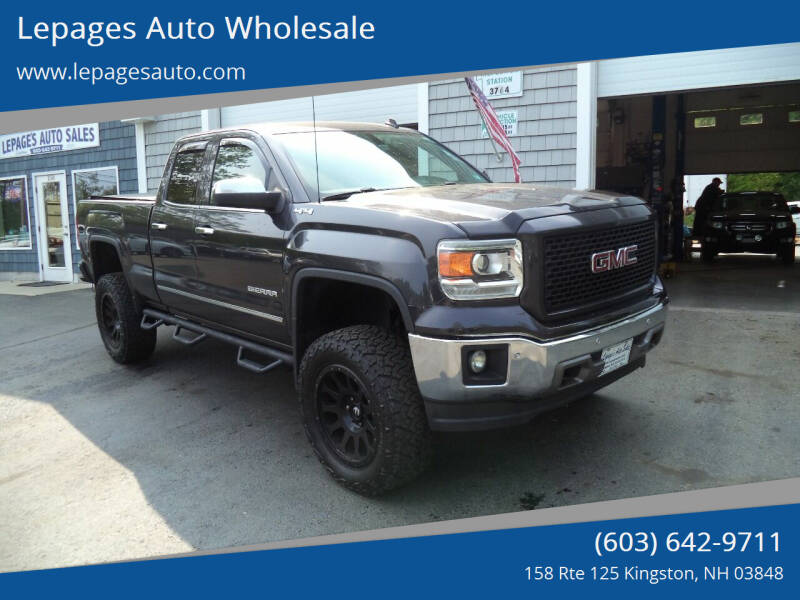 2014 GMC Sierra 1500 SLT
