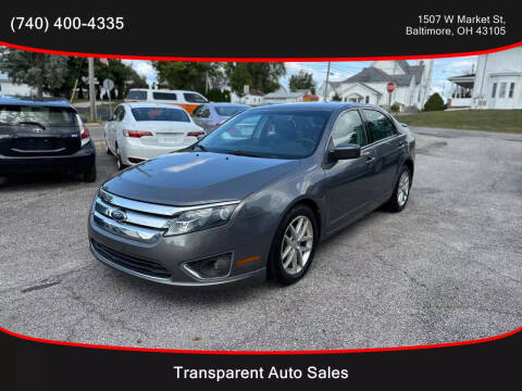 2012 Ford Fusion for sale at Transparent Auto Sales LLC in Baltimore OH