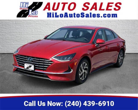 2021 Hyundai Sonata Hybrid for sale at Hi-Lo Auto Sales in Frederick MD