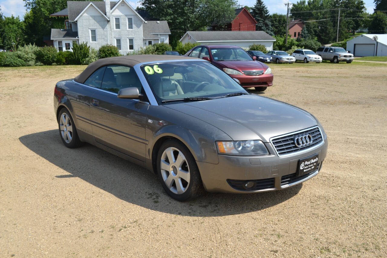 Beige 2006 Audi A4 1.8T Convertible 1.8T 2dr Convertible 1