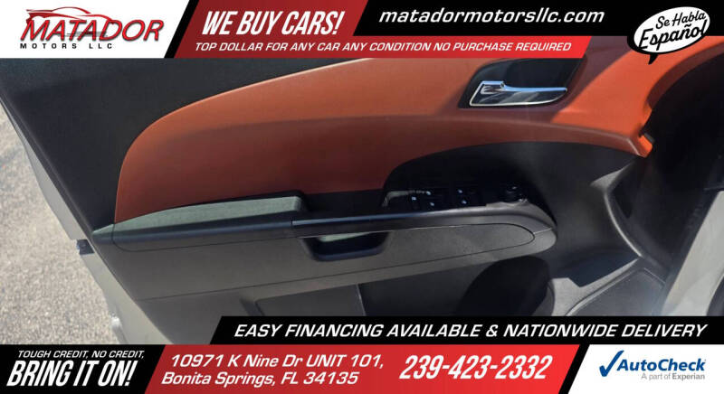 2013 Chevrolet Sonic LT Auto