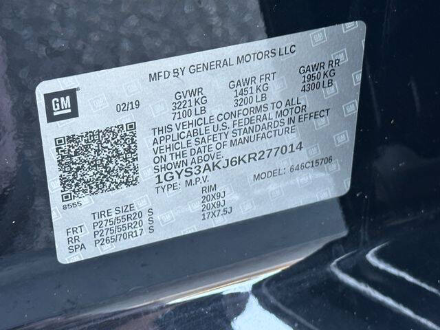 2019 Cadillac Escalade Standard