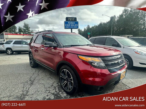 2014 Ford Explorer for sale at AIDAN CAR SALES in Anchorage AK