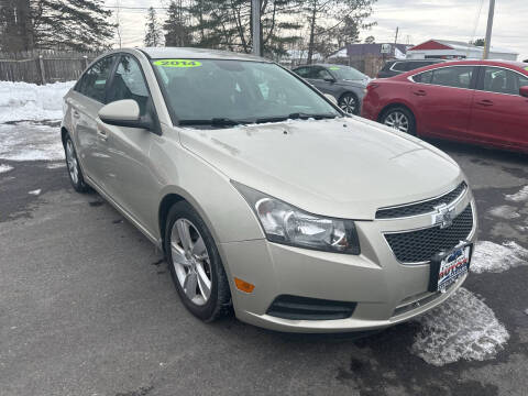 2014 Chevrolet Cruze for sale at EXCELLENT AUTOS in Amsterdam NY