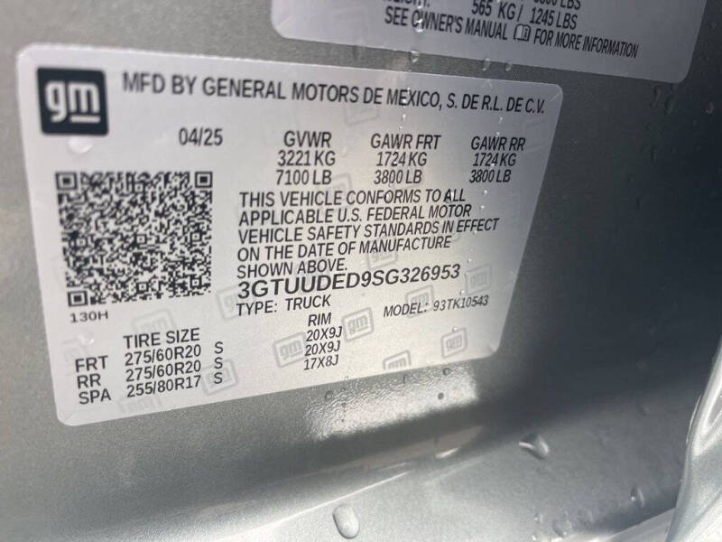 2025 GMC Sierra 1500