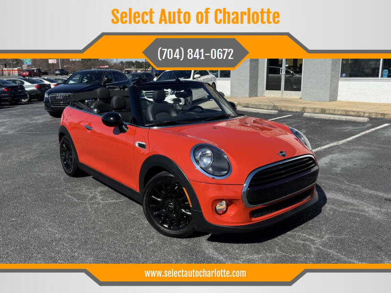 2019 MINI Convertible for sale at Select Auto of Charlotte in Matthews NC