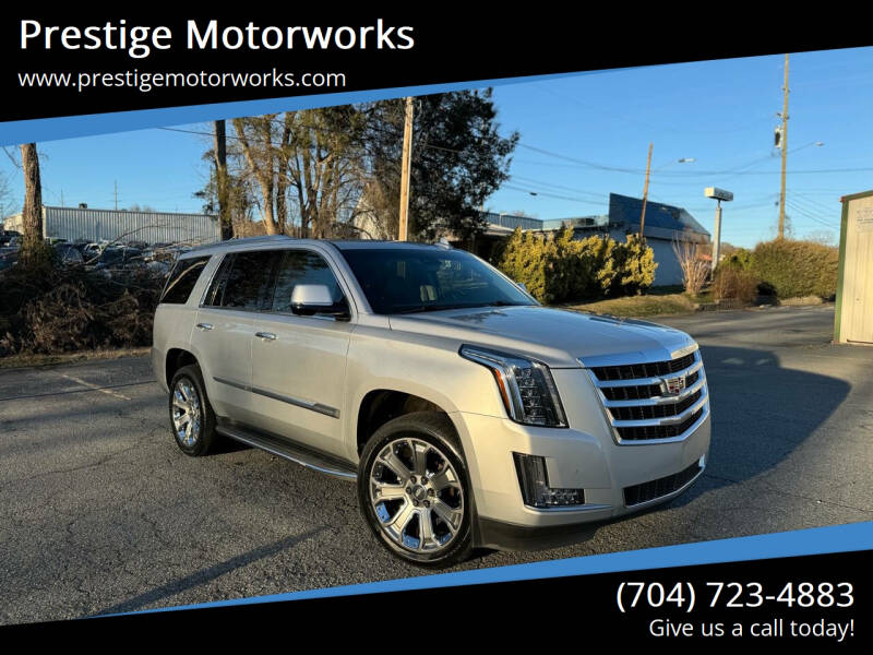 2016 Cadillac Escalade for sale at Prestige Motorworks in Concord NC