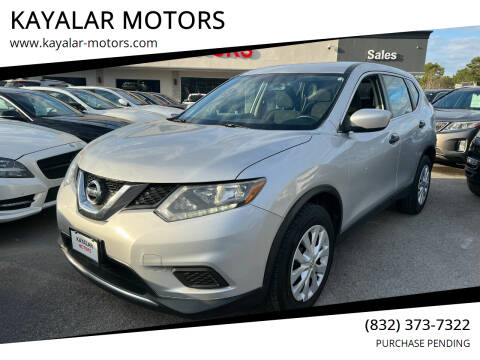 2016 Nissan Rogue for sale at KAYALAR MOTORS SUPPORT CENTER in Houston TX